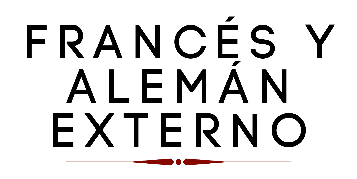 Programa EXTERNO de FRANCÉS Y ALEMÁN